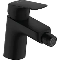 Hansgrohe Logis - Bidetkraan met afvoergarnituur, mat zwart 71204670
