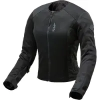 T-ur Airflow Shield dames zomerjas, zwart, met Europese certificering, maat S