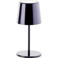Brilliant Xaana - oplaadbare Tafellamp - Binnen & Buiten - LED 4W 3000K-6000K - 3 Stepdim - IP44 - Zwart
