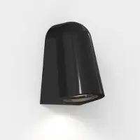Astro Mast Light Kust Buitenmuur Lamp Gloss Glaze Black