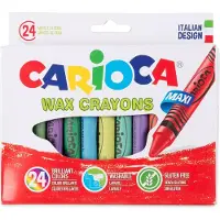 Carioca Maxi waskrijt 24 pcs