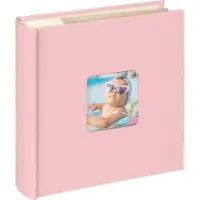 Walther design ME-110-BR Fun Baby Selection - Memo insteekalbum - 200 foto's 10 x 15 cm - Roze