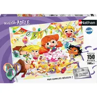 Nathan Puzzle Mortel Anniversaire Mortelle Adèle 150 pièces