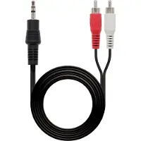 Nanocable Audio Jack naar RCA Kabel NANOCABLE 10.24.0305 5 m