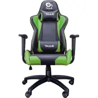 Talius Gecko v2, universele gamingstoel, 120 kg, beklede zitting, beklede rugleuning, geschikt voor racen, universeel