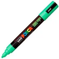 Uni-Ball Verfstift Posca PC5M medium lichtgroen | 6 stuks