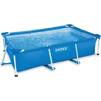 Intex Small Frame Collapsible Pool Blauw 260 x 160 x 65 cm
