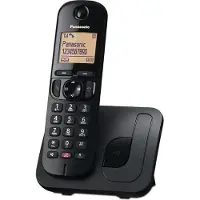 Panasonic KX-TGC250, DECT-telefoon, Draadloze headset, Luidsprekerfunctie, 50 nummers, Nummerherkenning, Zwart