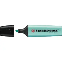 Stabilo BOSS ORIGINAL Pastel - Markeerstift - Vleugje Turquoise - Doos 10 stuks