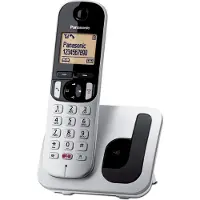 Panasonic KX-TGC250JTS, DECT-telefoon, Draadloze headset, Luidsprekerfunctie, 50 nummers, Identificatie van de beller, Zwart, Zilver