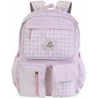 Big Buy Cooking Nice Multipocket School Bag 40x18x30 Cm Backpack Roze Kinderen