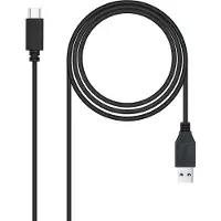 Nanocable USB A to USB C Cable NANOCABLE 10.01.4002 2 m Black