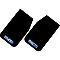 Sparco Universele spatlappen 'Large' - Zwart, set à 2 stuks