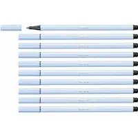 Stabilo Pen 68 - Premium Viltstift - Ijs Blauw - Doos 10 stuks