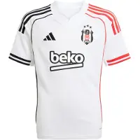 Adidas Functioneel shirt 'Beşiktaş JK 25/26 Home Jersey' oranje / zwart / wit