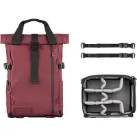 WANDRD PRVKE 21L Rhone Burgundy Photo Bundle V4