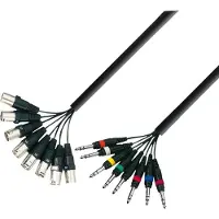 Adam hall K3 L8 MV 0500 5 m Multikabel