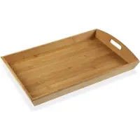 Versa Dienblad Van Bamboe Hout 32x6.5x50 Cm