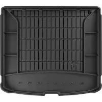 Frogum - DryZone - Kofferbakmat 3D met Organizer - Geschikt voor SEAT Altea XL (2004-2015) - Hoge laadvloer - TPE Rubber - Zwart