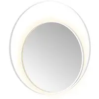 Hotbath &More R2X120 Round2 spiegel 120x120cm met verlichting, spiegelverwarming, kleurwissel, dimbaar en afstandsbediening mat wit