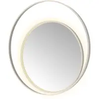 Hotbath &More R2X100 Round2 spiegel 100x100cm met verlichting, spiegelverwarming, kleurwissel, dimbaar en afstandsbediening RVS316