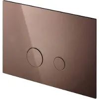 Hotbath &More BAR320 bedieningspaneel voor Geberit UP320/UP720 geborsteld koper PVD