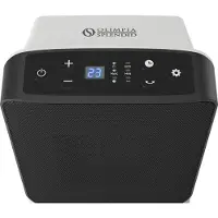 Olimpia Splendid Caldo Trendy Binnen Zwart, Wit 1800 W Ventilator elektrisch verwarmingstoestel