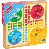 Jeujura Klassieke Spellen Set - 150 Regels - Houten Pionnen