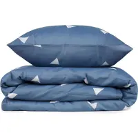 L'essentiel Maison , Begonvilla - EPJ6425, Blauw, Wit, Beddengoed, 65% katoen / 35% polyester