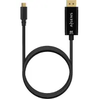 Aisens Adapter USB-C naar DisplayPort Aisens A109-0689 Zwart 1,8 m