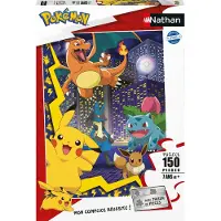 Nathan Puzzel 150 stukken De stad van de Pokémon, Pokémon, Voor kinderen, vanaf 7 jaar, , 086189