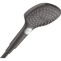 Hansgrohe raindance select e handdouche 120 3jet powderrain ecosmart, brushed black chrome