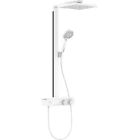 Hansgrohe Raindance E Showerpipe 300 1jet EcoSmart met ShowerTablet 350, mat wit