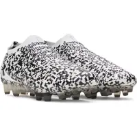 Under Armour Magnetico Elite 5 Gras Voetbalschoenen (FG) Zwart Wit