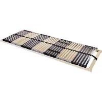 vidaXL Lamelbodem Bruin 140 x 190 cm Massief beukenhout