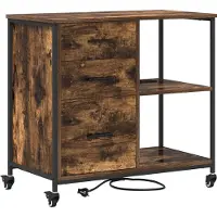 vidaXL Kast met Oplaadstation 76 x 41 x 72 cm Bewerkt hout