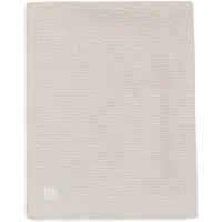 Jollein Deken Wieg 75x100 Basic Knit Oatmeal/Velvet