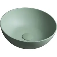 Sapho Vrijstaand waskom formigo dia. 39 cm rond groen