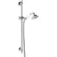 Novaservis Douchesets - Set douchekop, douchestang en doucheslang, chroom N160