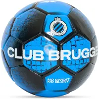 Club Brugge Voetbal - Maat 5 - 100% PVC - Officiële Merchandise - Voetballen - Sport & Spel - Buitenspeelgoed - Blauw - Zwart
