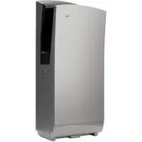 Nofer V-Jet Inox Contactloze jet-handdroger 220-240V, 1650W, 30x73x22,2cm, mat RVS
