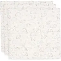 Jollein Multidoek Hydrofiel 70x70 Elephant Tales 3-pack