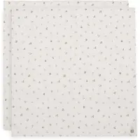 Jollein Hydrofiele Doek Large - 115x115cm - Animal Friends - 2 Stuks