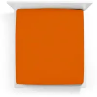 Bella Donna Hoeslaken Jersey Eenpersoons 70x190-80x220 cm Cayenne-0715