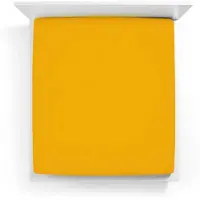 Bella Donna Jersey Alto Boxspringhoeslaken Lits-jumeaux XL 200x220-200x240 cm Curry-0547