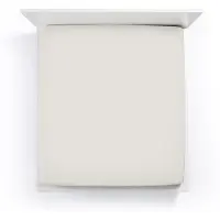 Bella Donna Jersey La Piccola Topperhoeslaken 120x210-220 cm parelgrijs-0710