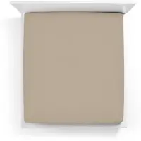 Bella Donna Jersey La Piccola Topperhoeslaken 140x190-200 cm champagne-0711