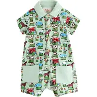 Next Rompertje/body 'Cath Kidston Romper' mintgroen / gemengde kleuren