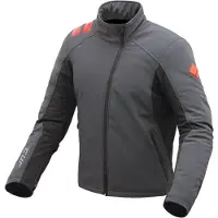 Tucano Podium Hydroscud Jacke, grijs/zwart, softshell, goedgekeurd, maat XXXXL