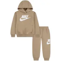 Nike Joggingpak 'CLUB FLEECE' beige / wit
